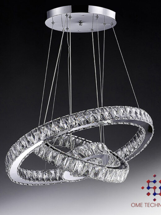 Hotel Elegant Crystal Dining Light