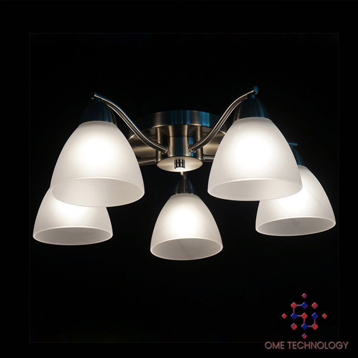 Hotel Apartment Light in Black Background