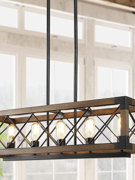 Hotel Modern Wood Decorative Dining Light