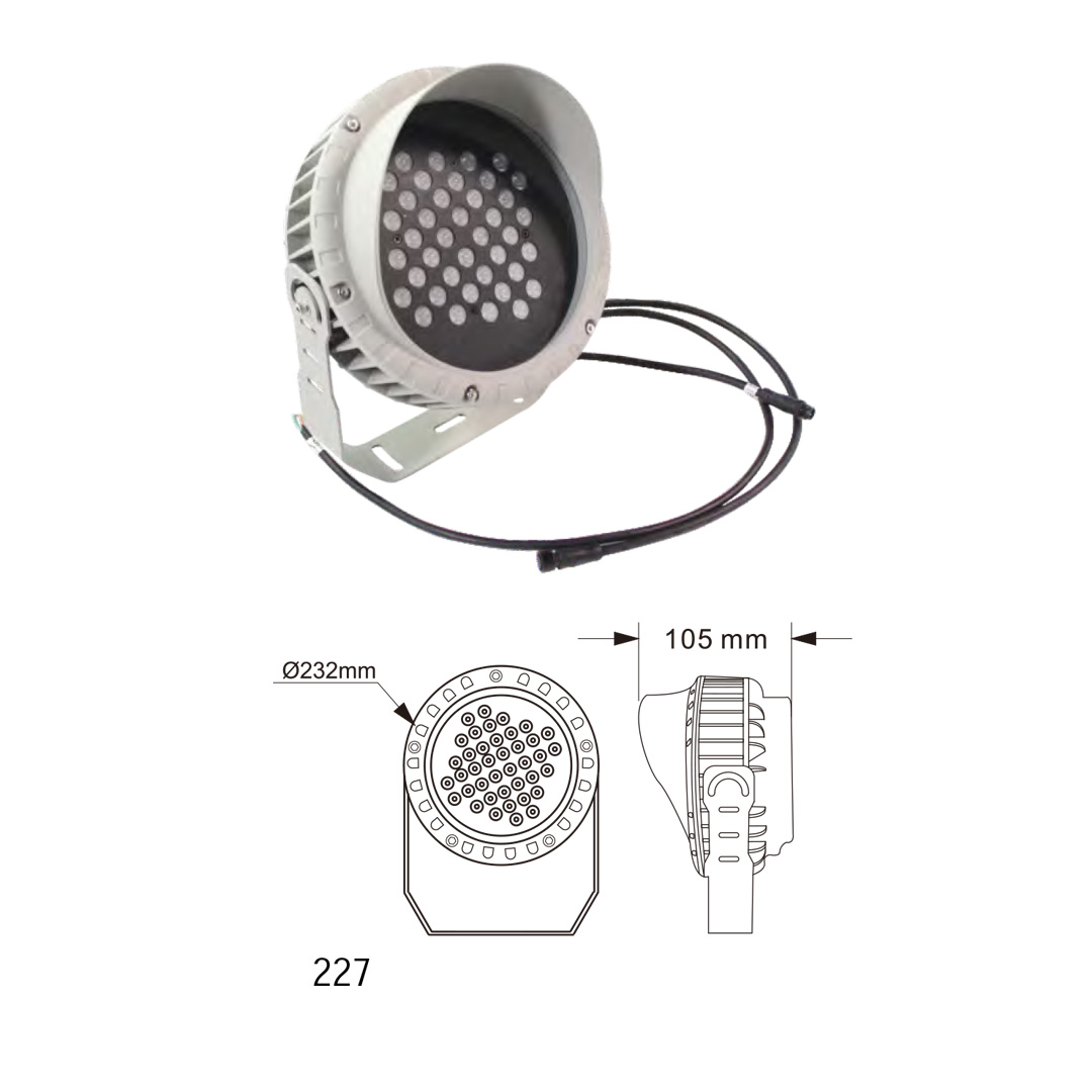 LED Facade Wall Lights