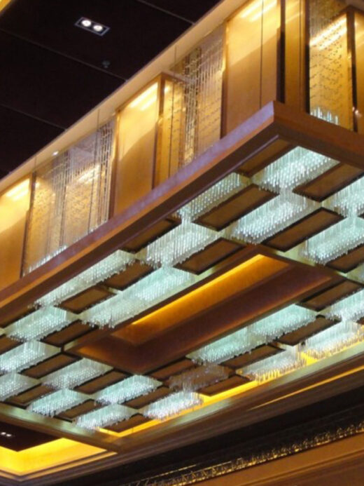 Hotel Crystal Design Lobby Light