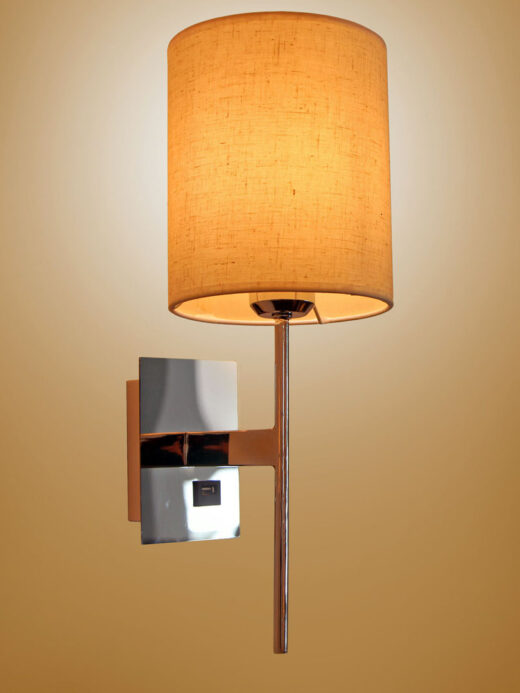 Hotel Circular Orange Wall Light