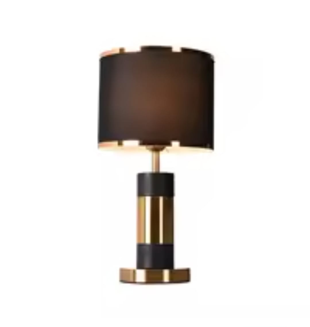 Modern Minimalist Table Lamp–Gray Finish - Image 2