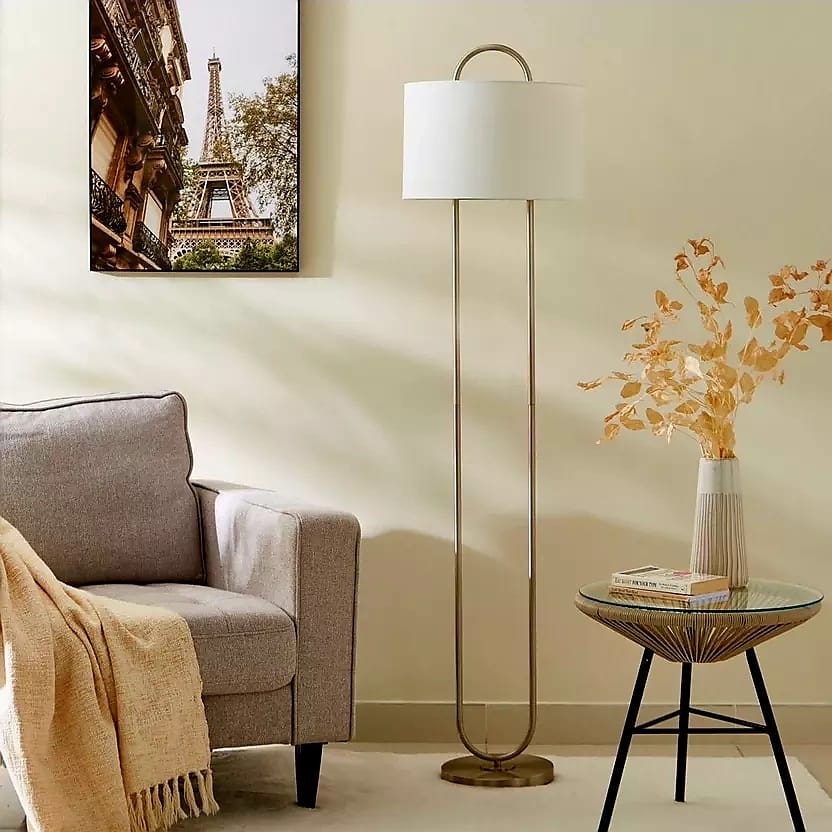 Modern U-Frame Floor Lamp - Image 2