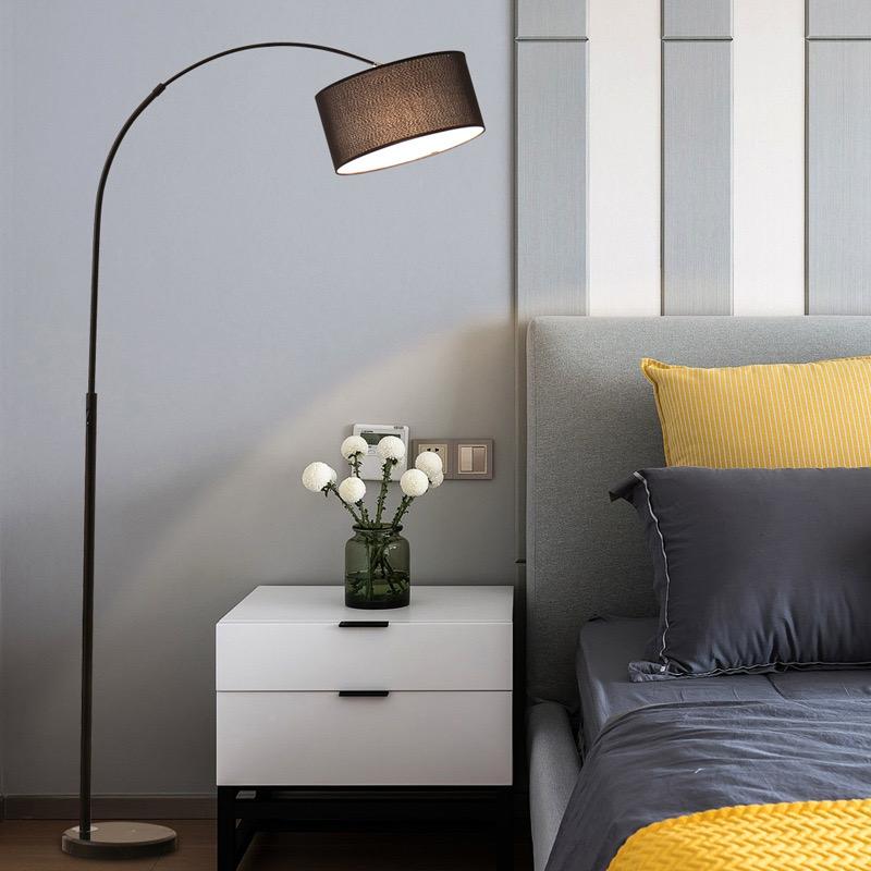 Modern Arc Black Floor Lamp