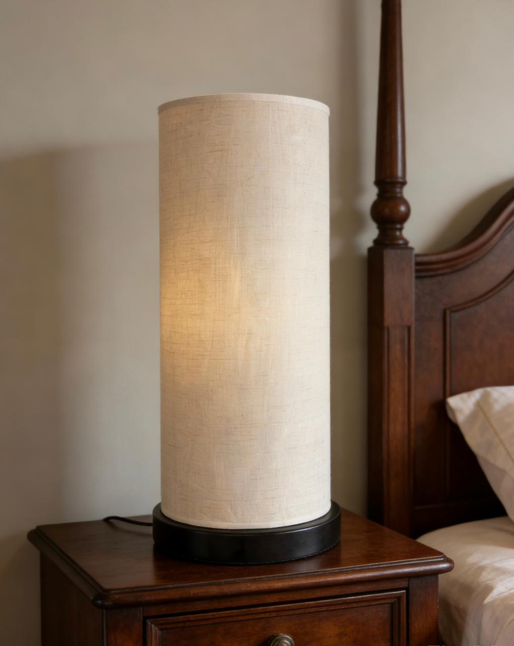 Tall Cylinder Fabric Table Lamp MT 8874 - Image 2