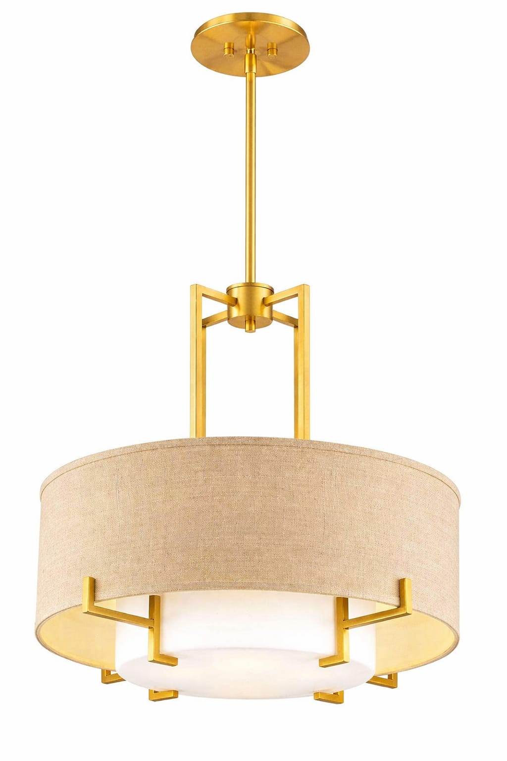Serene Golden Pendant Lamp - Large - Image 2